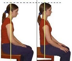 Post sitting posture Physiotherapy